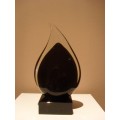 Urn Teardrop glas 28 cm hoog (PMHCGU005)