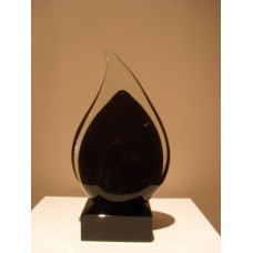 Urn Teardrop glas 28 cm hoog (PMHCGU005)